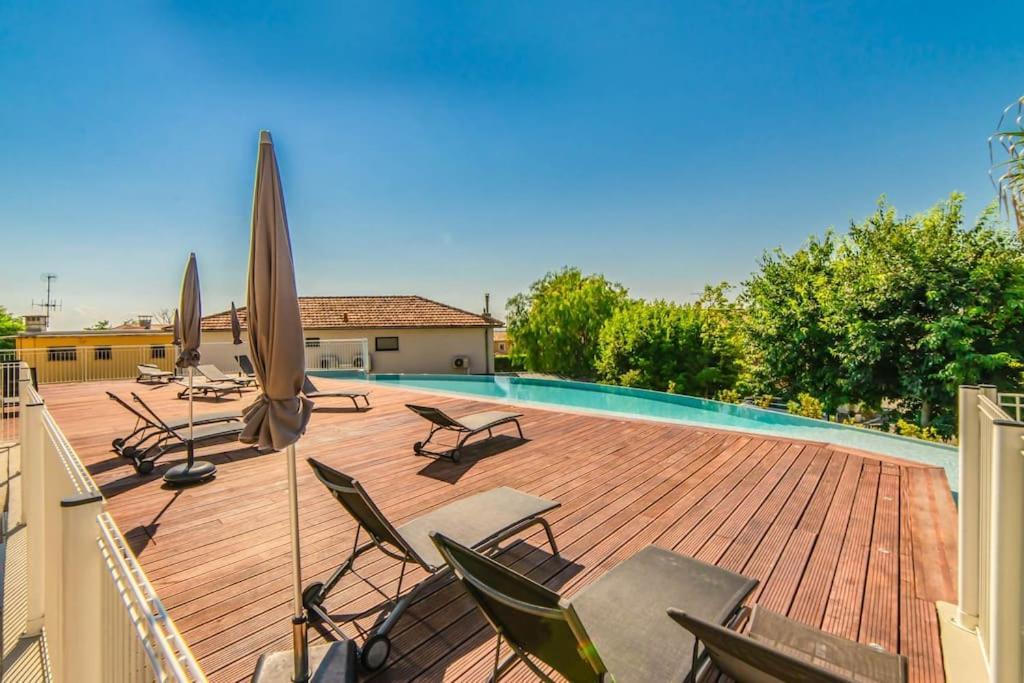 Apartmán A7- 2 Bdr Sea & Mountain View - Ac, Parking, Pool & Terrace Antibes Exteriér fotografie