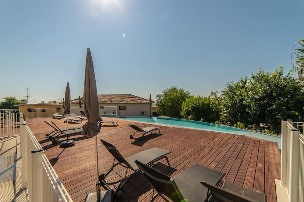 Apartmán A7- 2 Bdr Sea & Mountain View - Ac, Parking, Pool & Terrace Antibes Exteriér fotografie